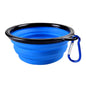 350/1000Ml Large Collapsible Dog Pet Folding Silicone Bowl Outdoor Travel Portable Puppy Food Container Feeder Dish Bowl